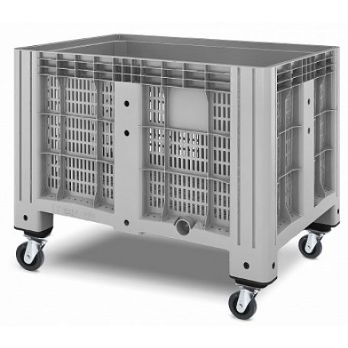 Перфорированный контейнер iBox 1200х800 (на колесах)